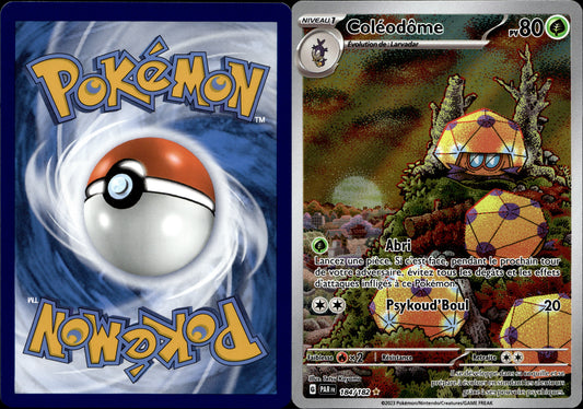Pokémon Coléodôme 184/182 FR Near Mint Écarlate et Violet
