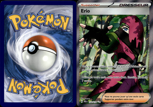 Pokémon Erio 133/131 FR Played Épée et Bouclier