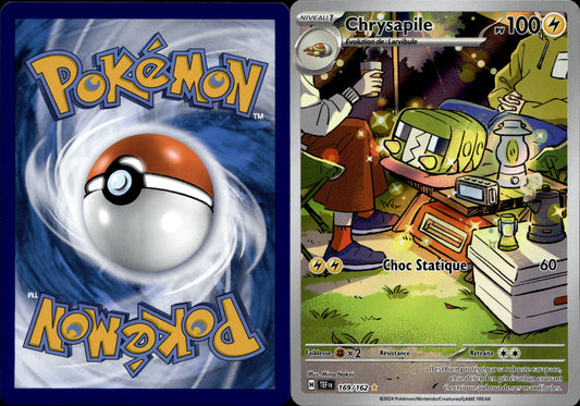 Pokémon Chrysapile 169/162 FR Near Mint Écarlate et Violet