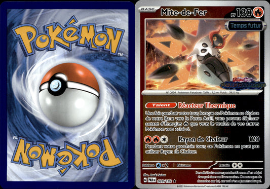 Pokémon Mite-de-Fer 028/182 FR Near Mint Écarlate et Violet